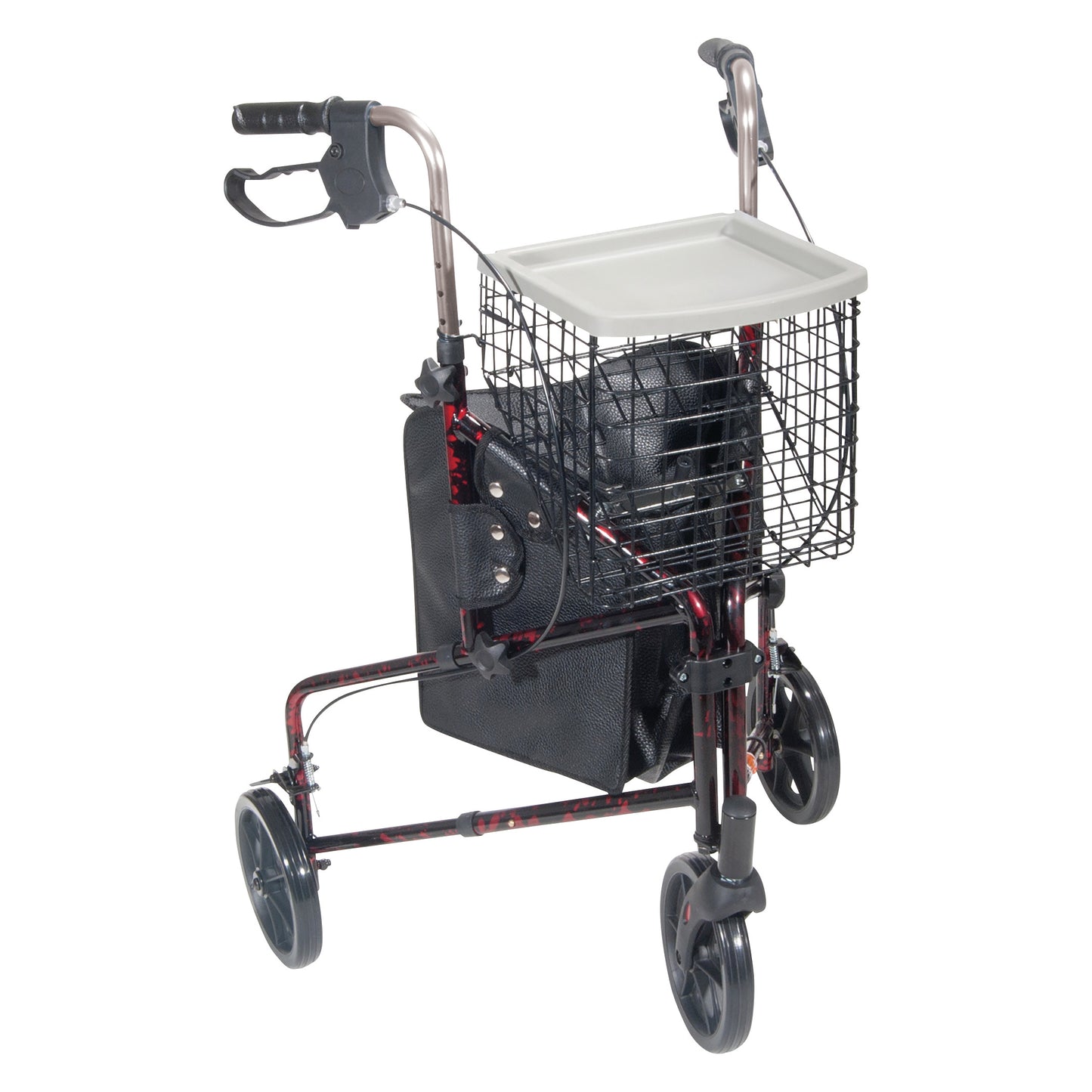 Drive Medical Deluxe 3-Wheel Aluminum Rollator