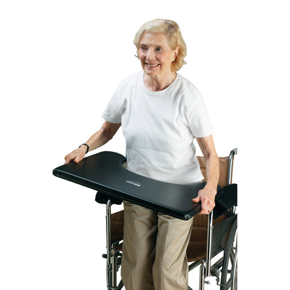 Lift-Away Lap Tray fits 20"-22"W Wheelchair, 25"W x 20"L