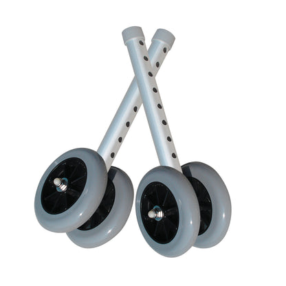 Drive Medical Bariatric Walker Wheel with Glide Cap