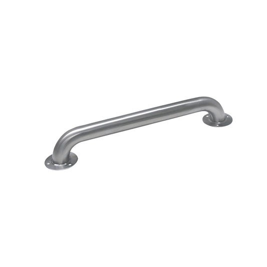 Grab Bar, Smooth Stainless Steel, 12"L