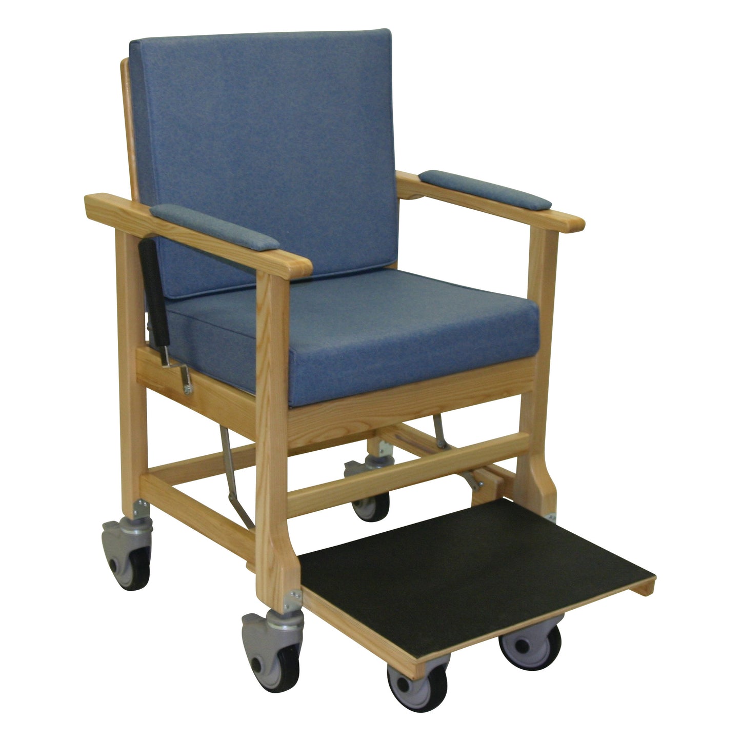 Bariatric Transport/Day Chair, Blue