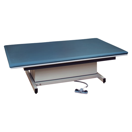 Hi-Lo Upholstered Mat Platform, 5'W x 7'L, Wedgewood