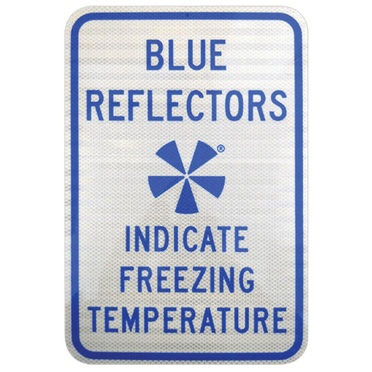 IceAlert® Reflective Sign