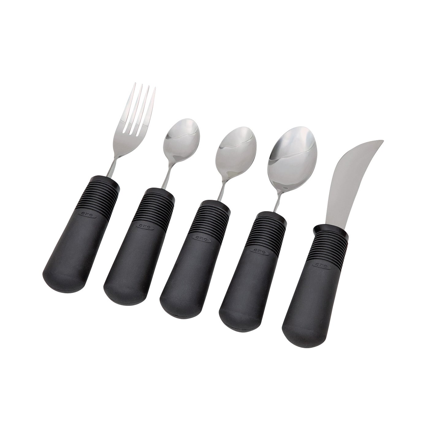 Standard 5-Piece Utensil Set (Fork, Small Spoon, Teaspoon, Tablespoon, Rocker Knife)