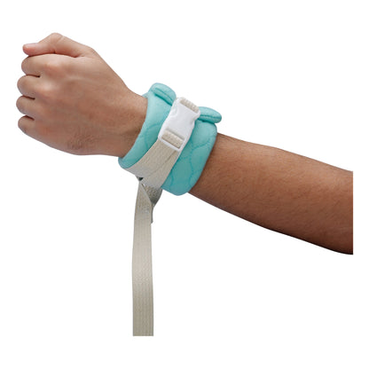 Limb Holder with Quick-Release Buckle, Quilted Cuff, Single Strap, 1 Pair/Pack