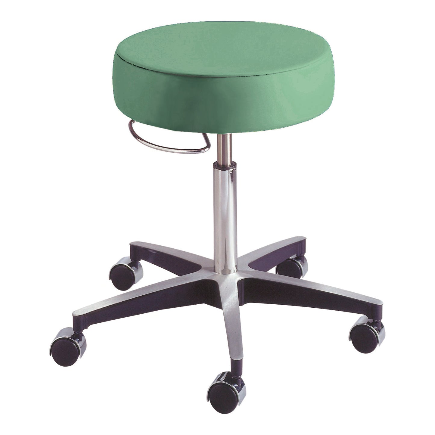 Deluxe Pneumatic Stool, Dusty Jade