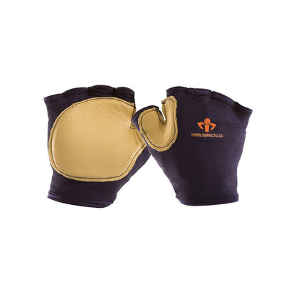 Anti-Impact Fingerless Gloves, Small, Pair