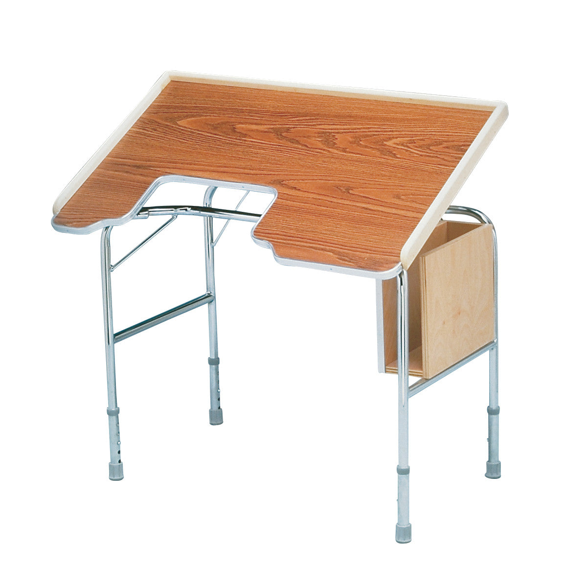 Height-Adjustable Tilt-Top Work Table