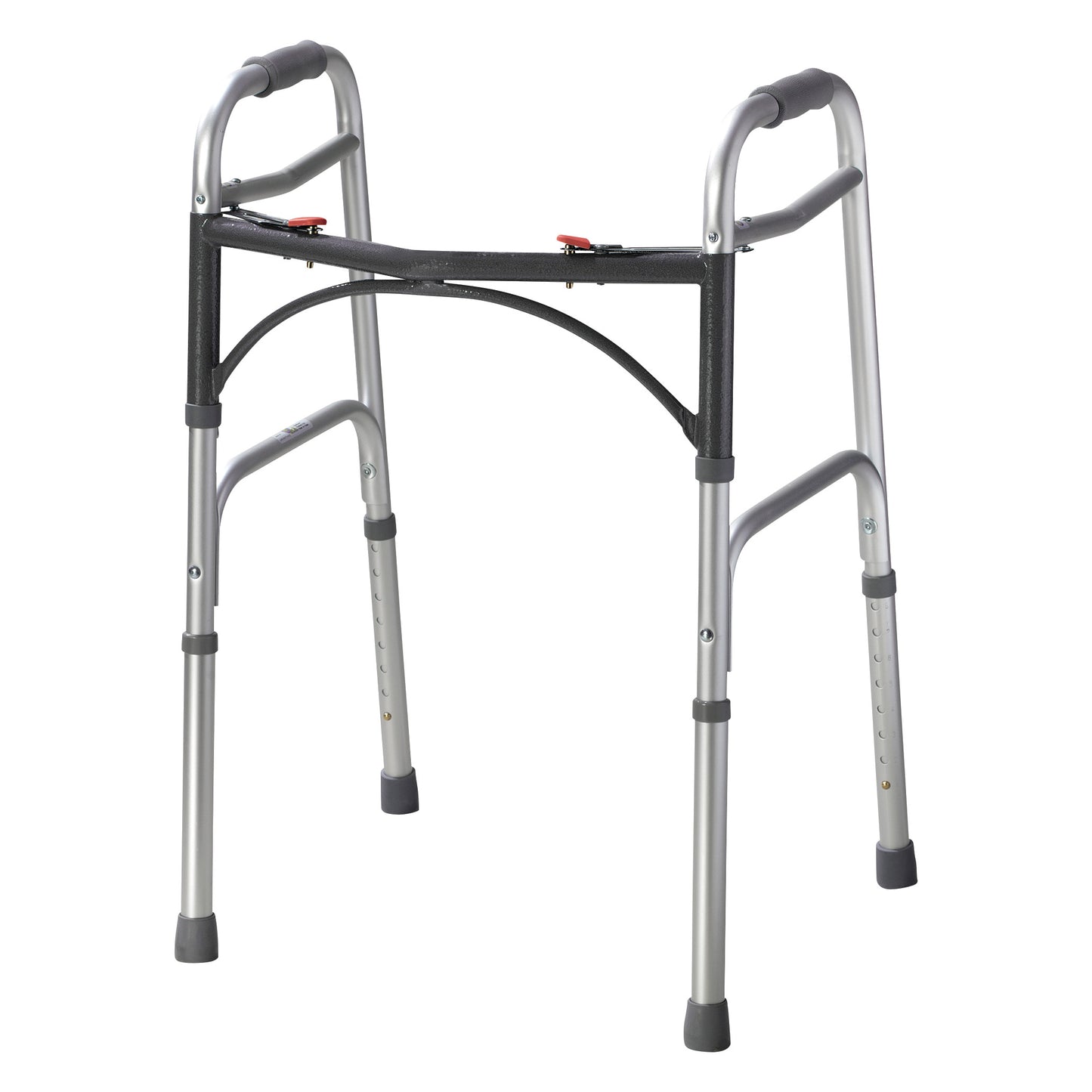Deluxe Folding Walker with Rubber Tips