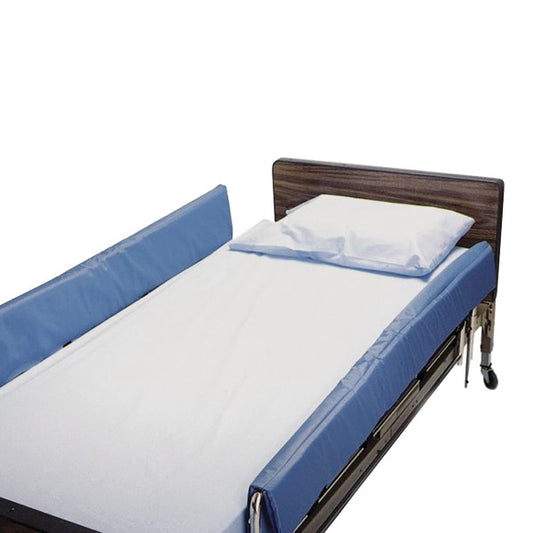 Cushion-Top Vinyl Bed Rail Pad, 1"W x 72"L, Pair