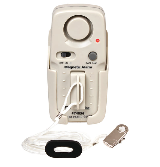 Basic Magnetic Pull-Cord Alarm, 10/Case