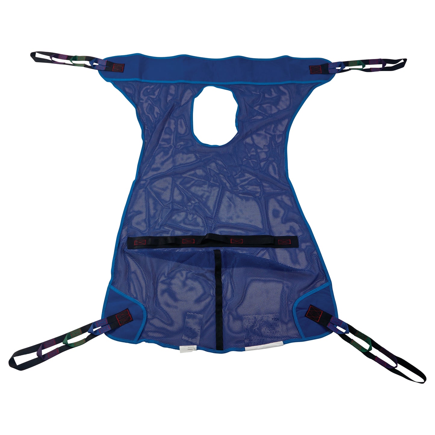 Full Body Patient Sling, Commode Opening, Mesh Seat, Medium