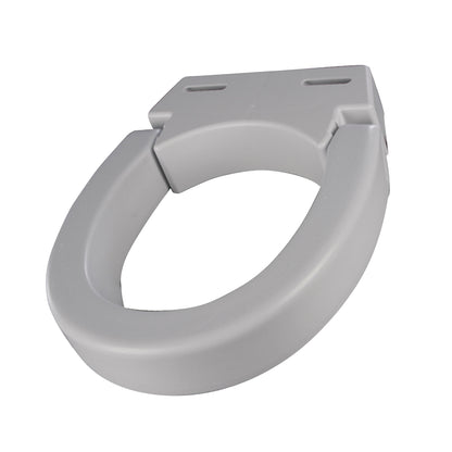 Hinged Elevated Toilet Seat, Standard
