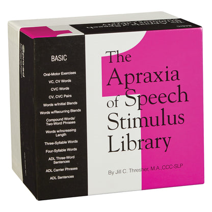 Apraxia of Speech Stimulus Library, Basic Set 1