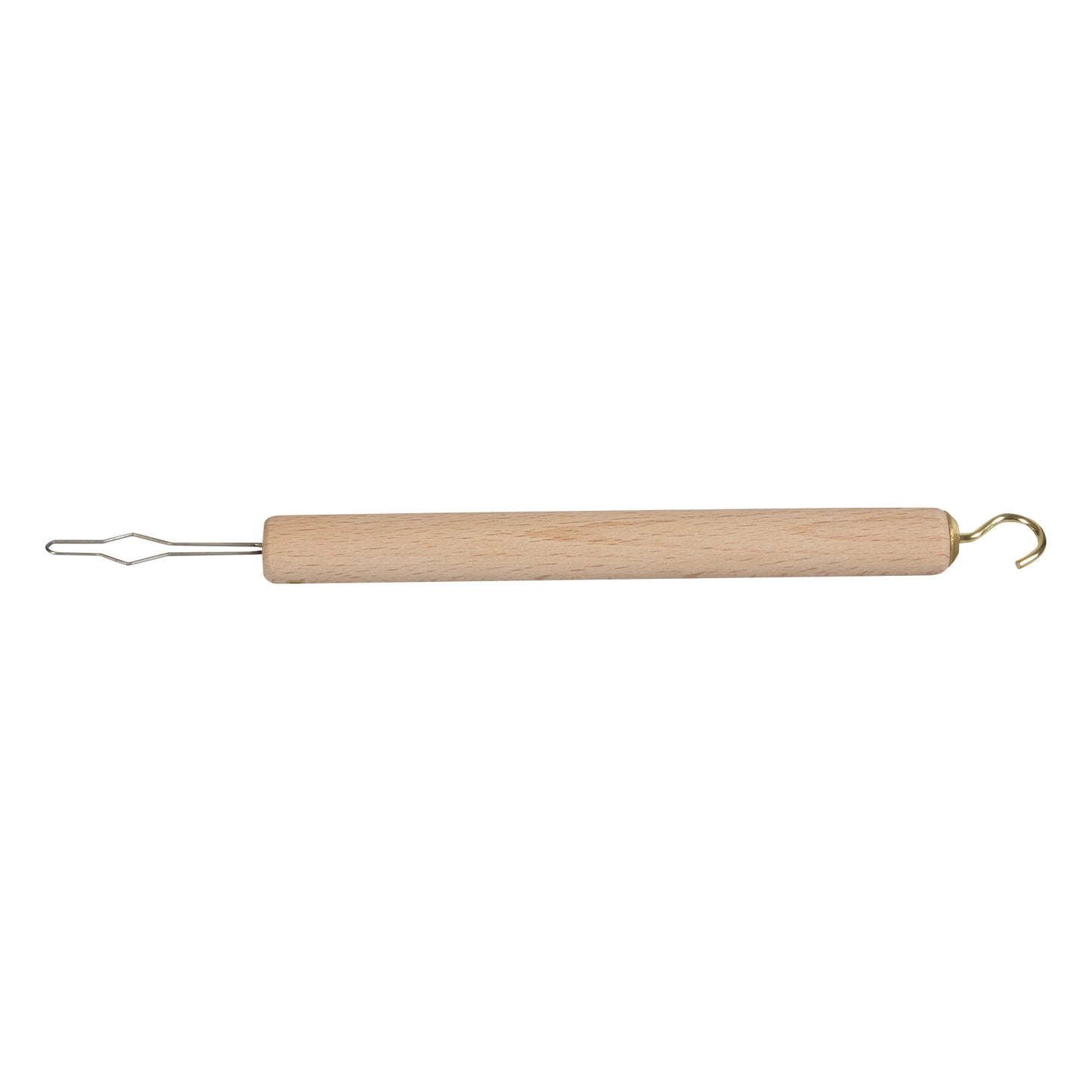 Button Hook/Zipper Pull Combo, Dowel Handle