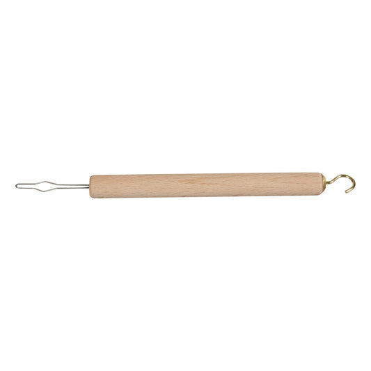 Button Hook/Zipper Pull Combo, Dowel Handle, 4/Case