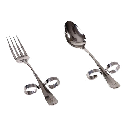 Spoon and Fork Utensil Set, Regular, 2 Piece/Set