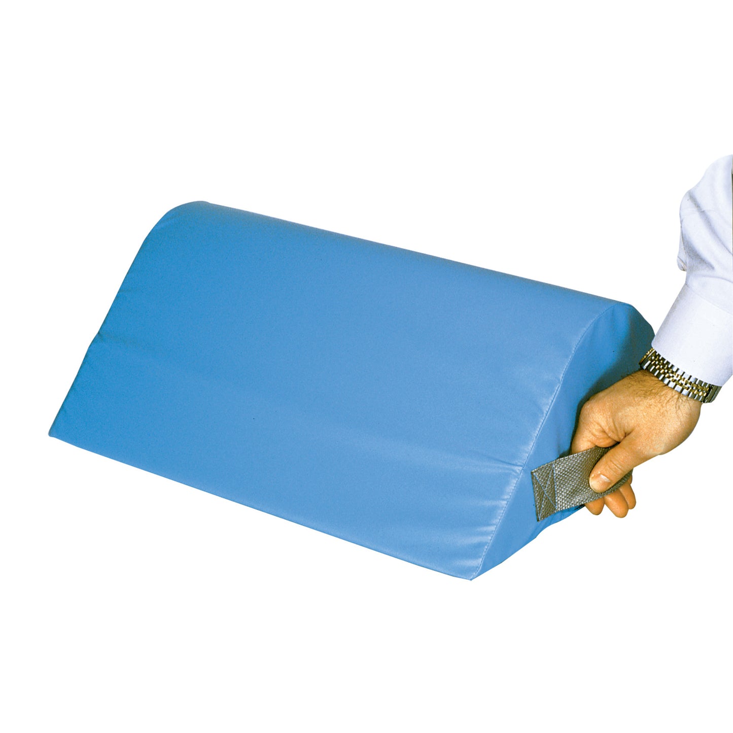 Vinyl-Covered Standard Knee Bolster, Radiolucent Blue