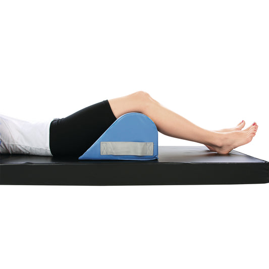 Vinyl-Covered Standard Knee Bolster, Radiolucent Blue