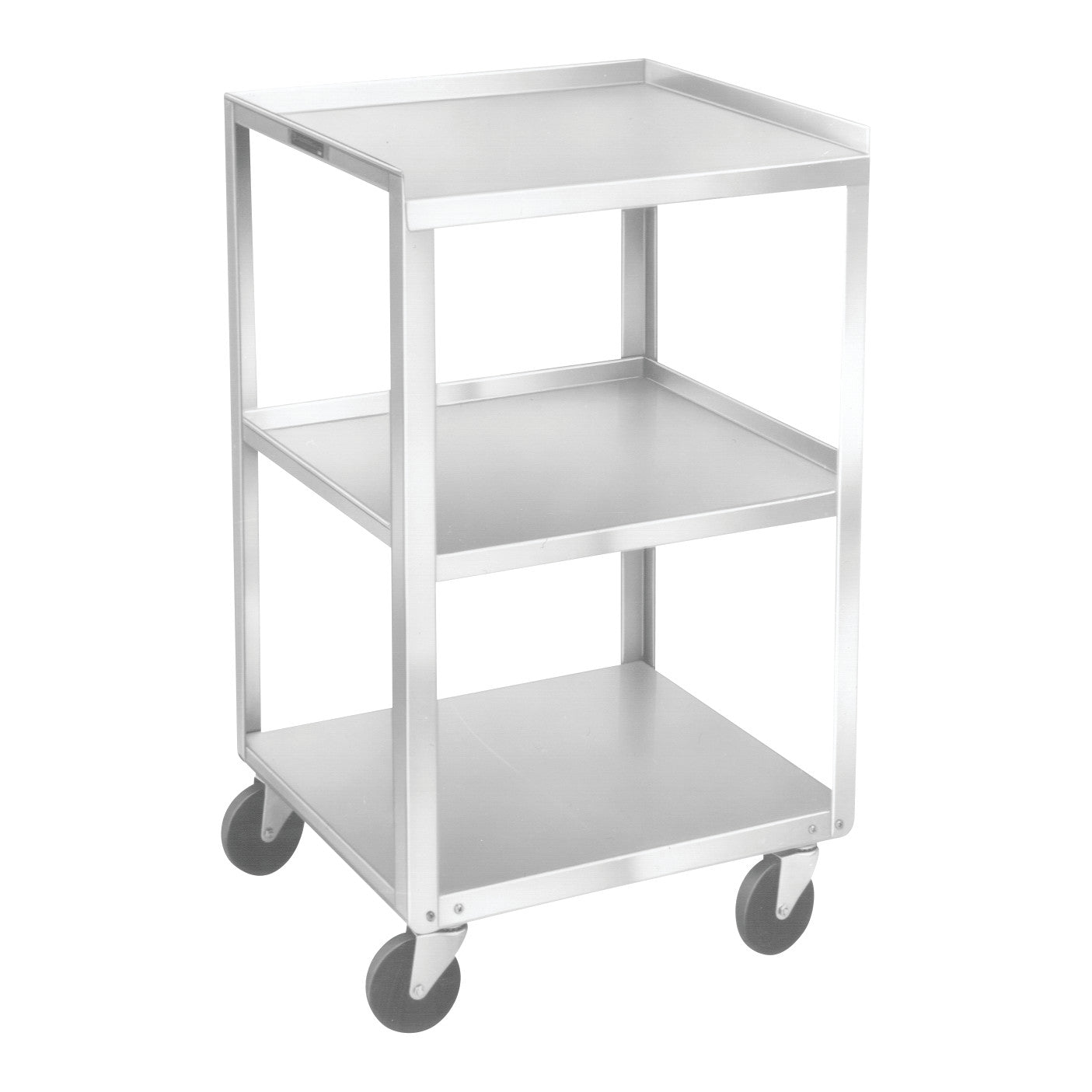 Equipment Stand, Stainless Steel, 3 Shelves, 18-3/4"W x 30-1/8"H x 16-3/4"D