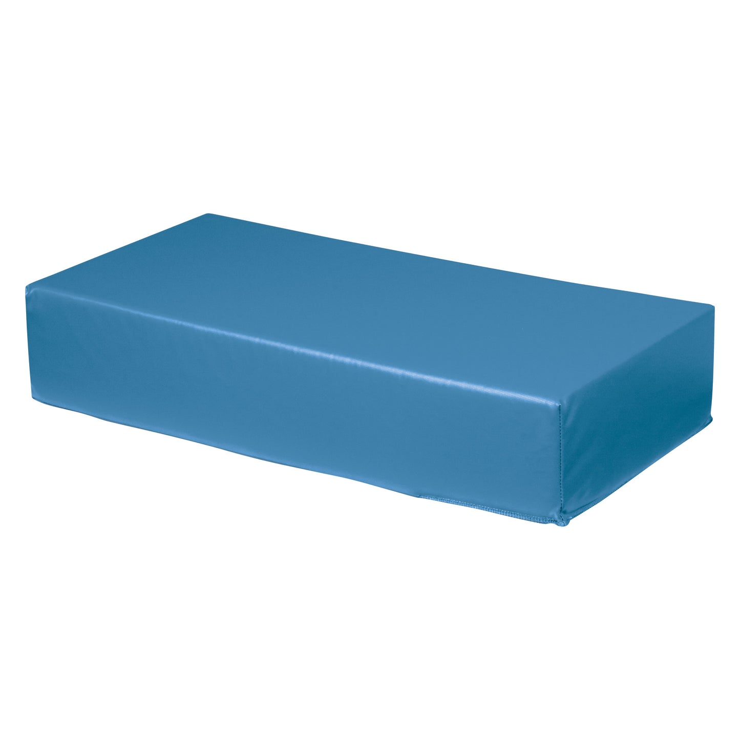 Vinyl-Covered Large Rectangle Positioner, 25"L, Radiolucent Blue