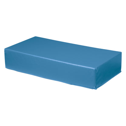 Vinyl-Covered Large Rectangle Positioner, 25"L, Radiolucent Blue