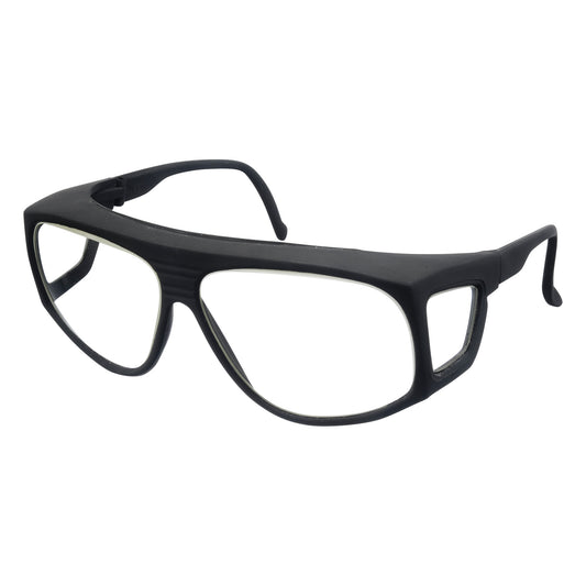 Fitovers Splash Wraparound Radiation Glasses, Black