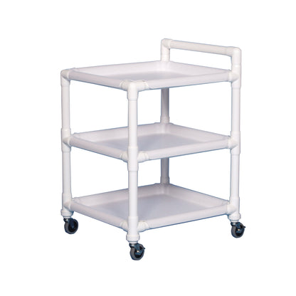 MRI 3-Shelf PVC Utility Cart