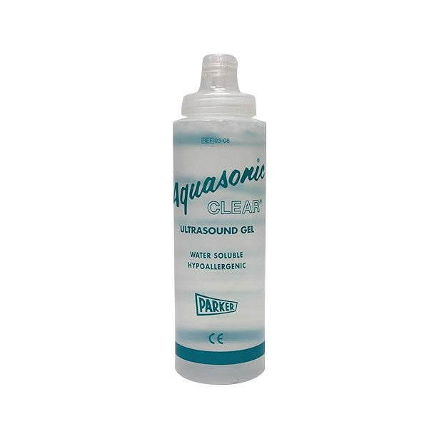 Aquasonic Clear Ultrasound Gel, 0.25 Liter Bottle, 12/Box