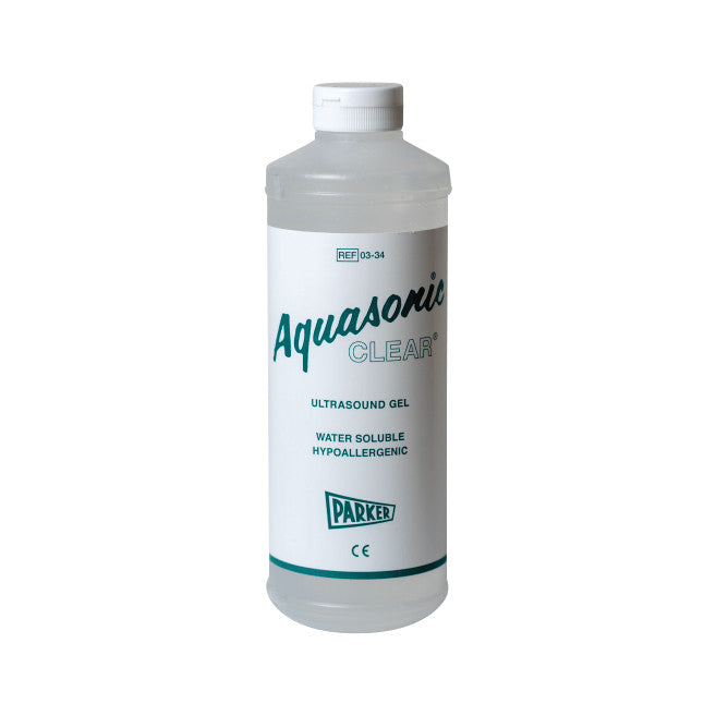Aquasonic Clear Ultrasound Gel, 1 Liter Bottle, 12/Box