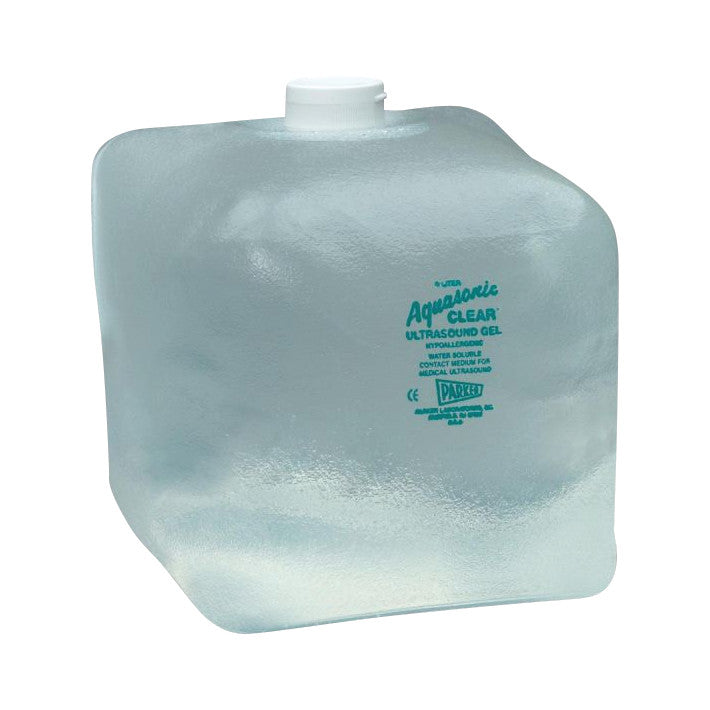 Aquasonic Clear Ultrasound Gel, 5 Liter Bottle w/Dispenser, Each
