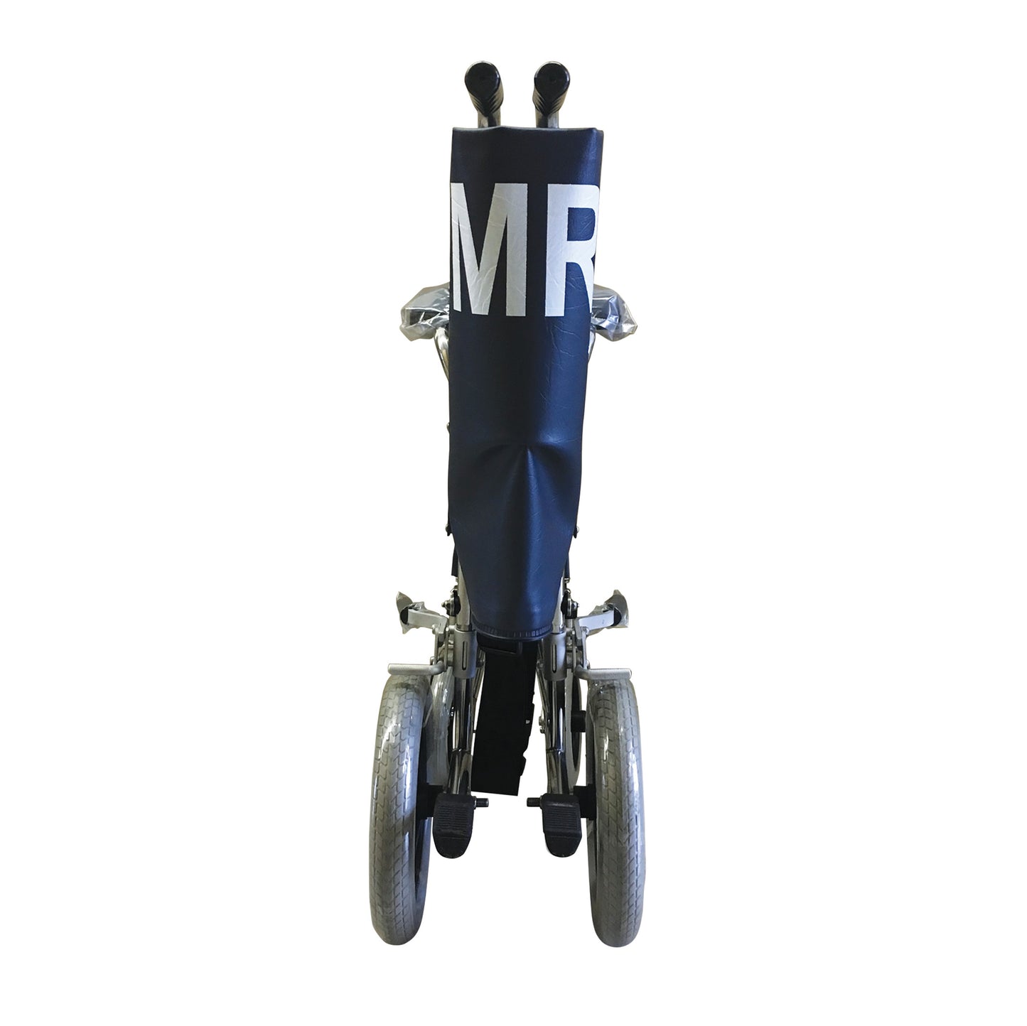MRI Nonmagnetic Transport Chair, Adult, 18"W, Black