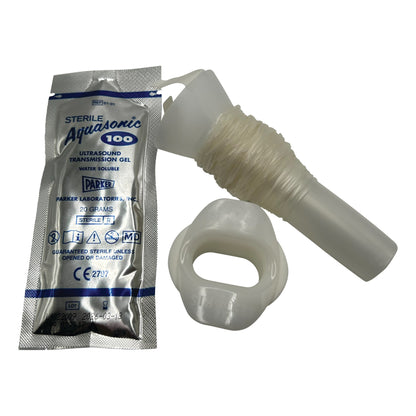 CIV-Flex TEE Probe Cover, Nonsterile, 1-13/16"W x 48"L, w/Gel Packet and Bite Block, 12 Kit/Case