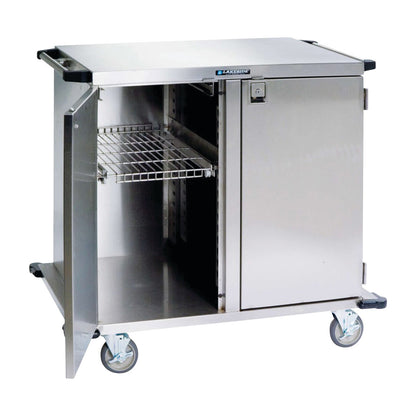 Stainless Steel Case Cart, 43"W x 39"H x 29"D, 2 Doors