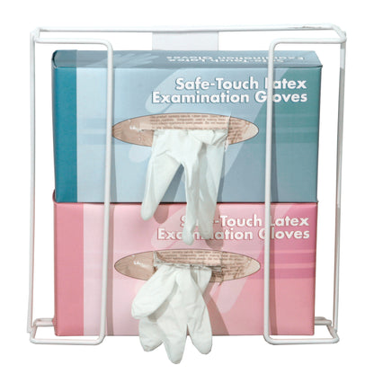 Wire Glove Dispenser, Double, Horizontal
