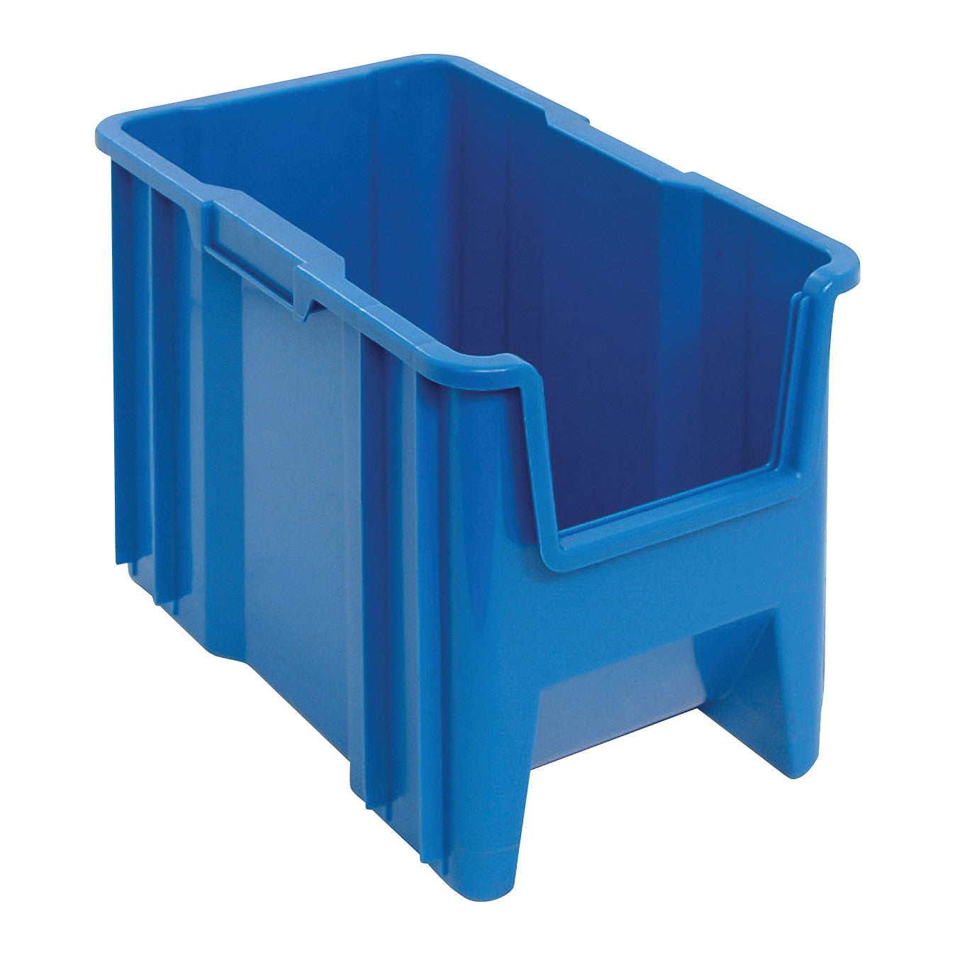 Giant Stack Container, Regular, 10-7/8"W x 12-1/2"H x 17-1/2"D, Blue, 4/Case