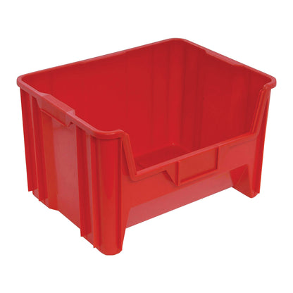 Giant Stack Container, Regular, 19-7/8"W x 12-7/16"H x 15-1/4"D, Red, 3/Case