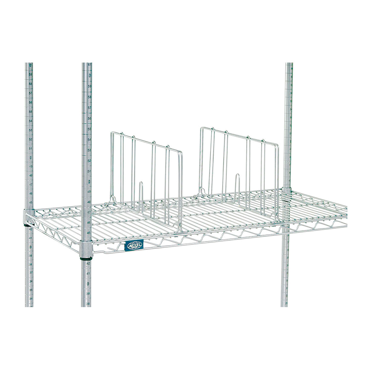 Chrome Shelf Divider, 18"L