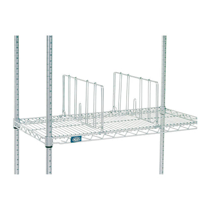 Chrome Shelf Divider, 21"L