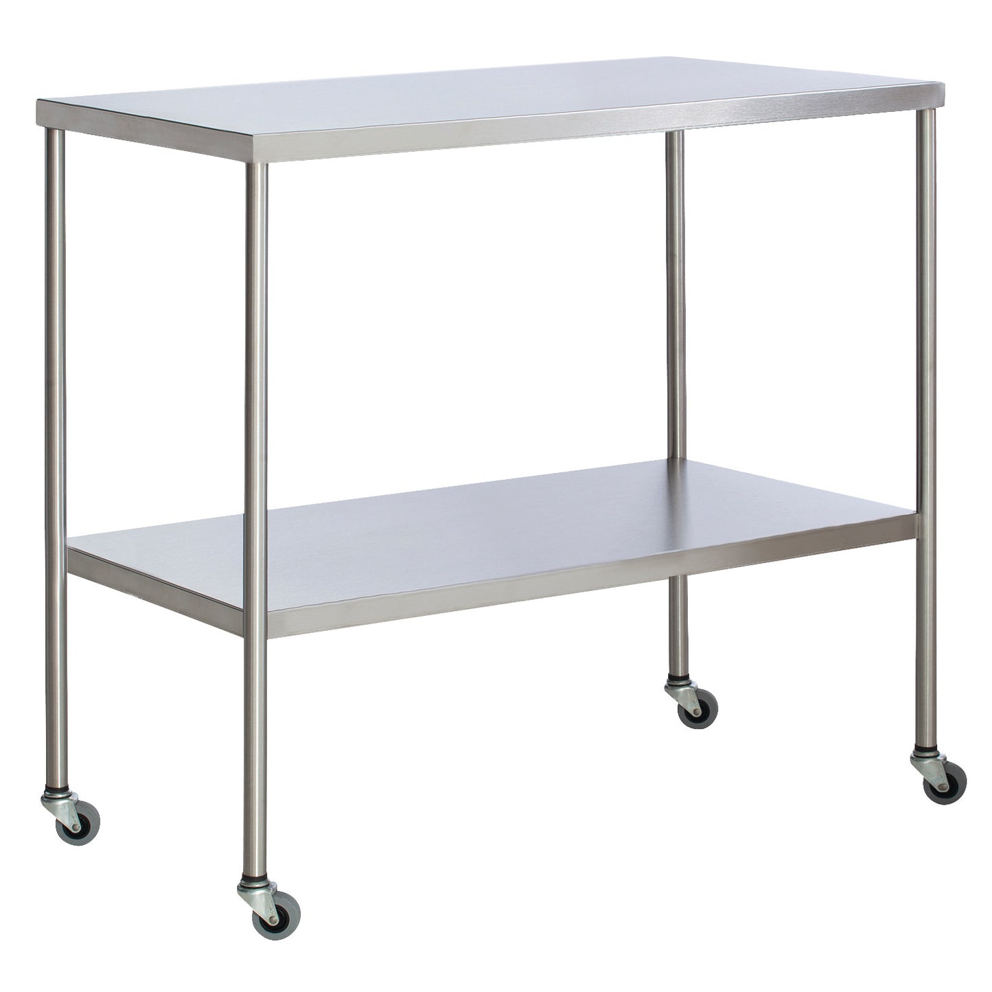 Instrument Table with Shelf, 48"W x 34"H x 20"D
