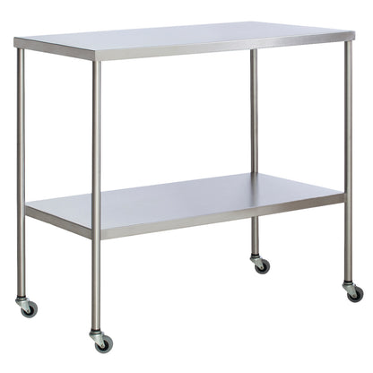 Instrument Table with Shelf, 48"W x 34"H x 20"D