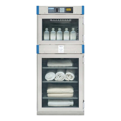 Digital Warming Cabinet, 30"W x 74-1/2"H x 26-5/8"D, 3 Shelves, Double Glass Doors, 5.21 (Upper), 12