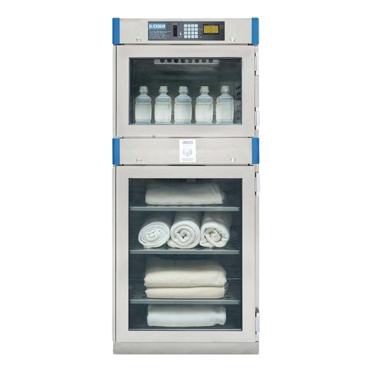 Digital Warming Cabinet, 30"W x 74-1/2"H x 26-5/8"D, 3 Shelves, Double Glass Doors, 5.21 (Upper), 12