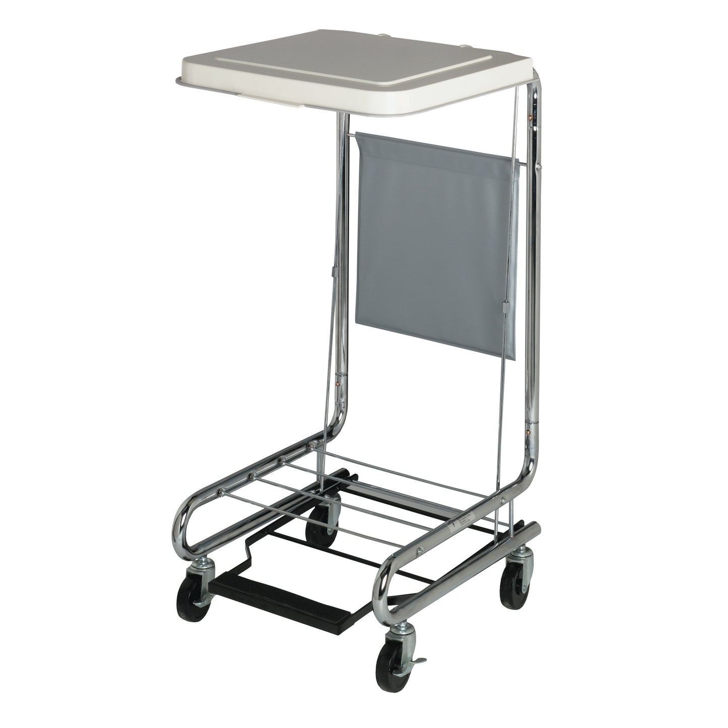Rectangular Hamper Stand with Metal Lid