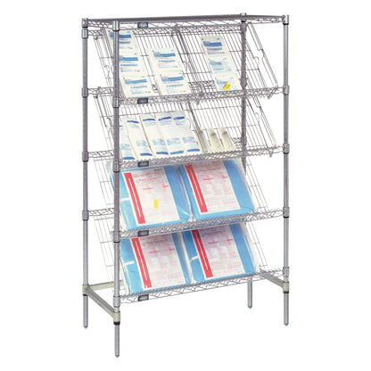 Nexel Suture Cart, 48"W x 63"H x 24"D