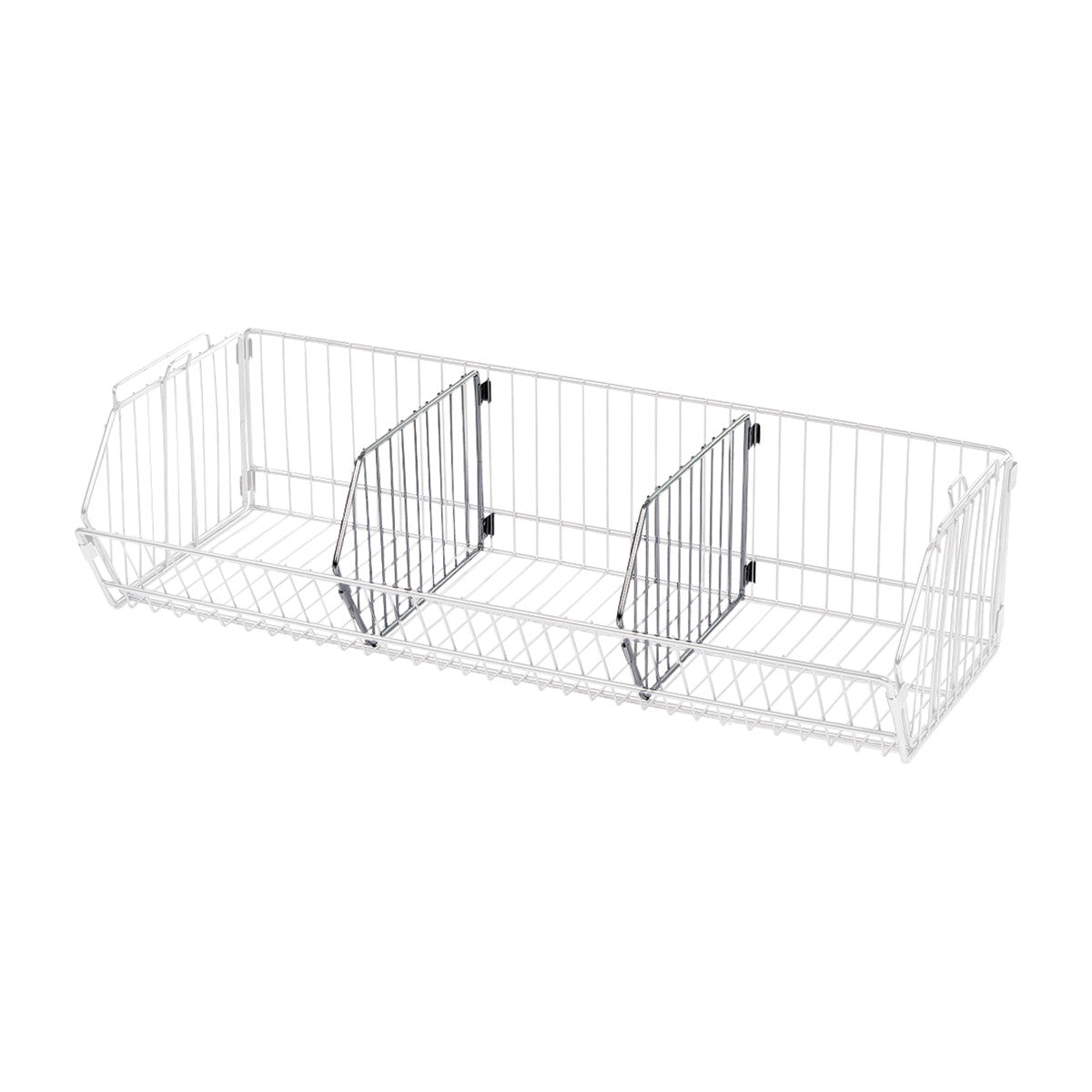 Divider for Wire Bin Shelving, 9"H x 14"D, 12/Pack