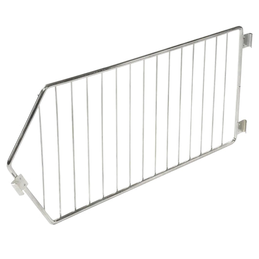 Divider for Wire Bin Shelving, 9"H x 20"D, 12/Pack