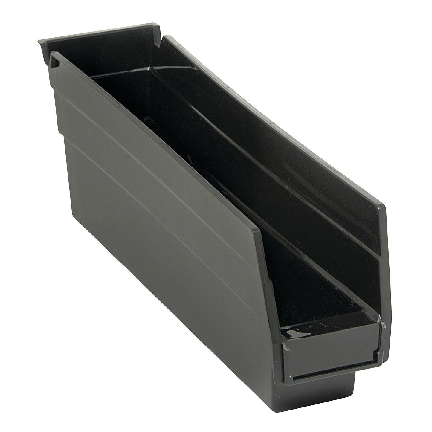 Economy Shelf Bin, 2-3/4"W x 4"H x 11-5/8"D, Black, 36/Case