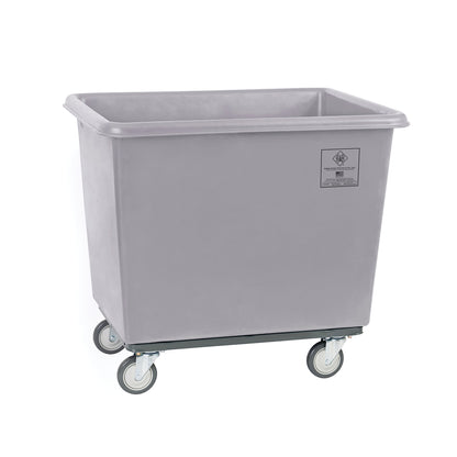 General Purpose Bushel Poly Truck, 18 Bushels, 44-1/2"W x 37-3/4"H x 32-1/4"D, 575-lb. Cap., Grey