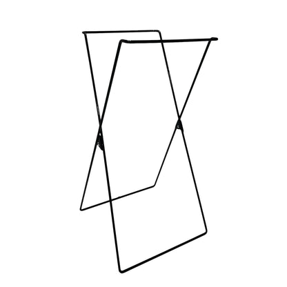 Stationary X-Frame Wire Hamper